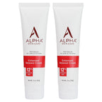 Alpha Skin Care Enhanced Renewal Cream, Anti-Aging Formula, 12% Glycolic Alpha Hydroxy Acid (AHA), Reduces Lines & Wrinkles, For Normal to Dry Skin, 2 oz, Pack of 2