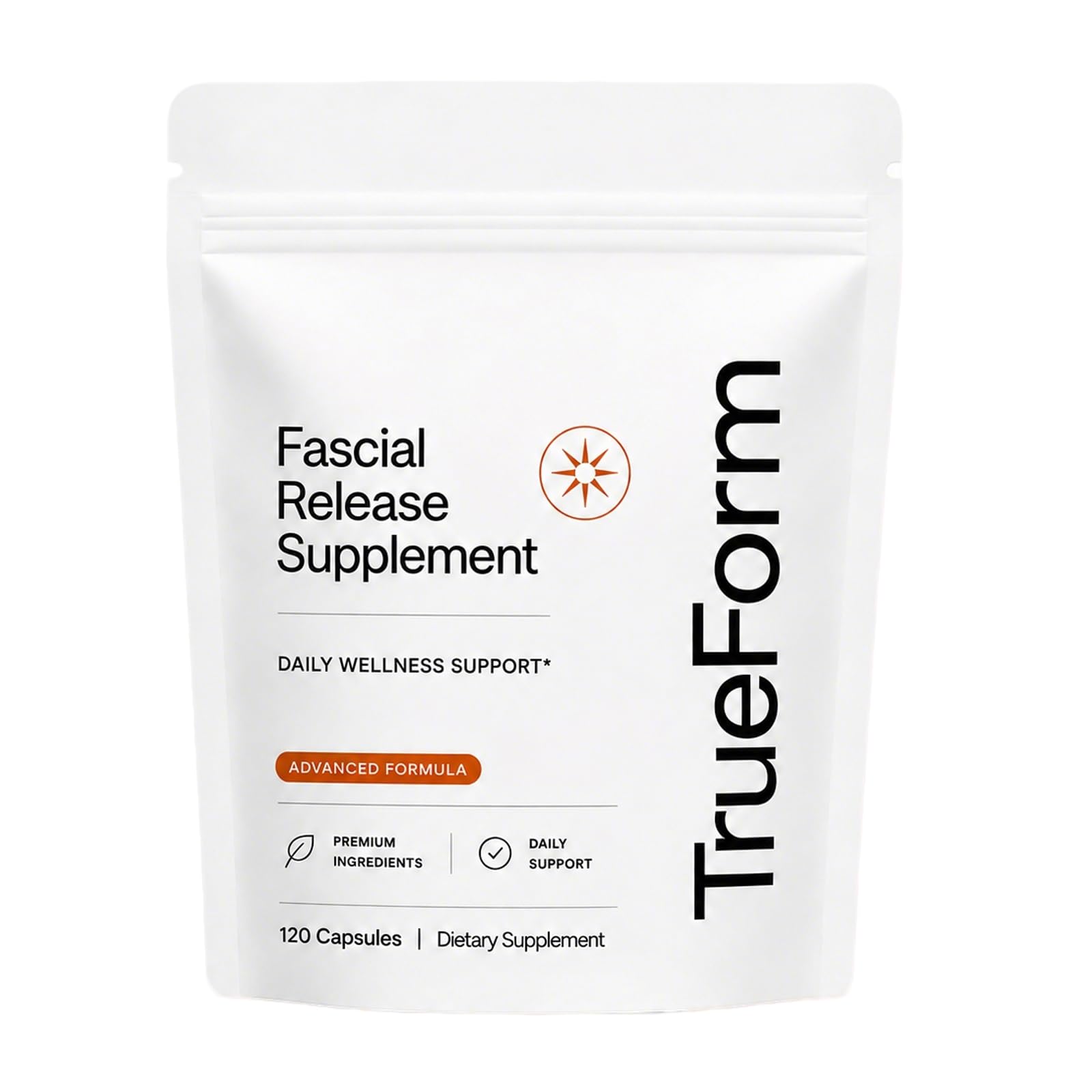 maa mma Trueform Fascial Release Supplement, for Flexibility & Mobility, 120 Capsules (1 Bag)