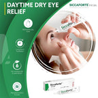 Siccaforte | Intensive Dry Eye Gel with Carbomer | Smooth, Moisturizing for Fresh Eyes | Soothing and Sore Eyes | Comfortable for Day Time Use