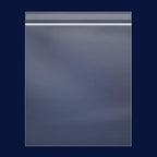 iMailer - 100 Count - 9" x 12" Zip Bags - Clear Reclosable Zip Plastic Poly Bags with Resealable Lock Seal Zipper for Art Prints, A4, Letter Sized Documents, Clothing