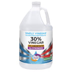 Simply Vinegar 30% Vinegar – Pure Concentrated Active-Force Vinegar for Cleaning, Home, and Garden, 128 oz