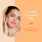 Clear Beauty Vitamin C & Collagen Face Moisturizer - Hydrating Anti Aging Day & Night Cream - Firms Smooths & Evens Skin Tone - Dermatologist Tested, Korean Skin Care Set, Clean Beauty - Duo Pack