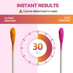 AssuTest Lead Test swabs Kit - 30 PCS Lead Paint Test Kit for Home Use, Lead Tester for Dishes Ceramics Toys Metal Wood Jewelry House Furniture Instant Lead Detection in 30 Seconds