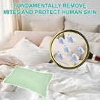 Disposable Pillow Case Covers(Pack of 100),Bulk Pillow Cases for Medical Hospital Travel,Paper Pillow Cases Disposable 21” Width x 30”Length (Green)