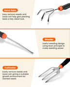 LANNIU 7-Piece Gardening Tools Set
