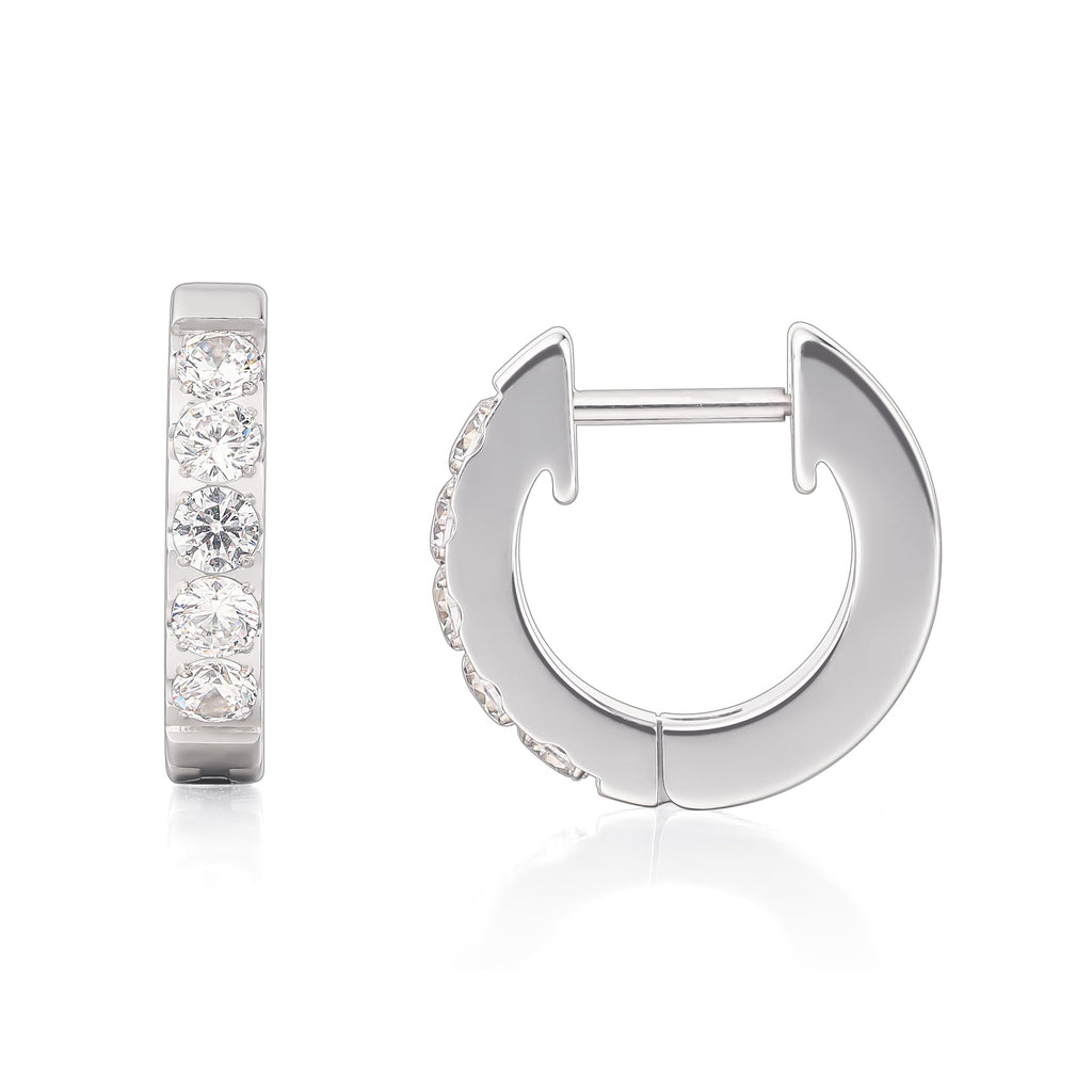 Limerencia Hypoallergenic Implant Grade Titanium Huggie Hoop Earrings