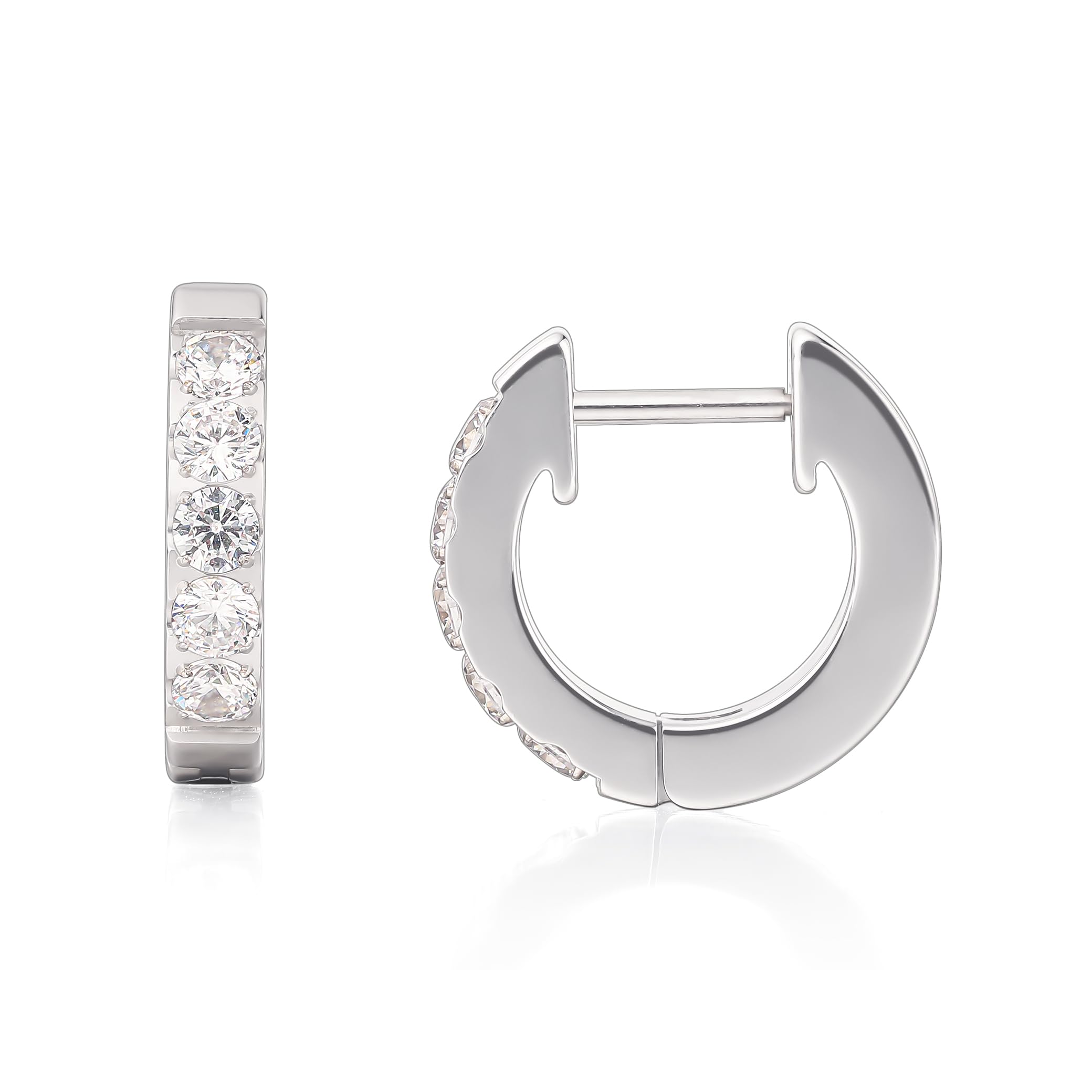 Limerencia Hypoallergenic Implant Grade Titanium Huggie Hoop Earrings