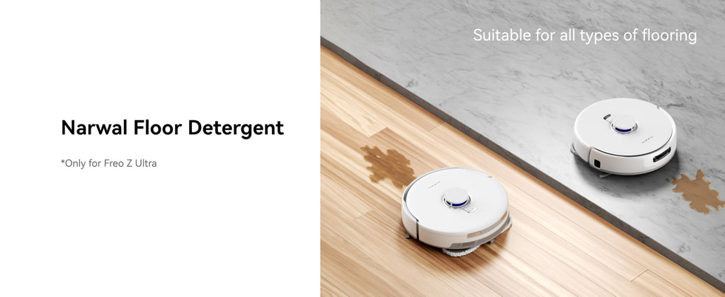 NARWAL Robot Vacuum and Mop Floor Detergent (Model: Freo Z Ultra | Freo Z10 | Freo Z10 Ultra)