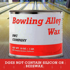 BWC Company, Bowling Alley Wax, Clear Paste, 16 oz. Can - Surface Protection Wax for Polishing & Cleaning