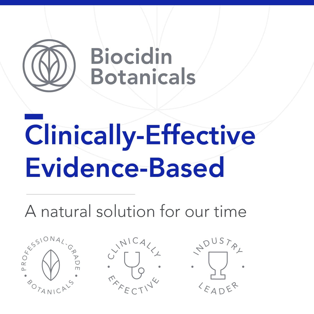 Biocidin GI Detox+ - Binder Supplement - Gut Detox & Full Body Toxins Cleanse Support - Zeolite Heavy Metal Cleanse - Activated Charcoal, Silica & Humic Powder - May Reduce Bloating (60 Capsules)