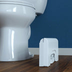 Squatty Potty Fold N Stow Compact Foldable Toilet Stool, White, 8", 1 lb