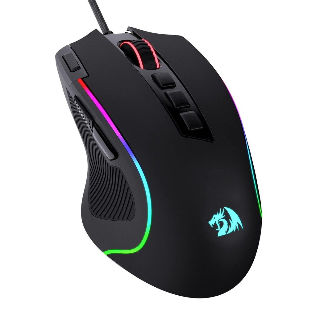 Redragon M612 Wired RGB Optical Gaming Mouse 8000 DPI Remapping Keys