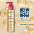Bioderma Sensibio Micellar Cleansing Oil, 1st Ecobiological Micellar Formula Gentle Face Cleanser That Deeply Cleanses, Soothes & Nourishes Skin with Oil-to-Milk Texture, Fragrance-Free, 5 Fl Oz