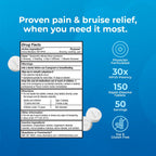 VitaMedica Arnica Montana 30X Rapid Dissolve Arnica Tablets for Natural Pain, Bruising, and Swelling Support - Homeopathic Medicine for Injury and Surgery Recovery - 150 Ct - 50 Servings