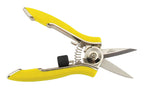 Dramm ColorPoint Stainless Steel Compact Garden Pruning Shears, Hand Pruner, Garden Clippers, with Heavy Duty Blade and Easy grip Handle, Yellow