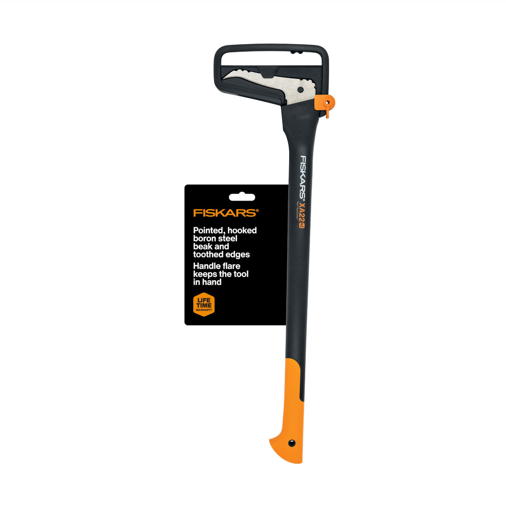 Fiskars 28" Hookaroon, Sharp and Lightweight Pickaroon Tool for Firewood