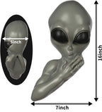 Alien Tree Peeker Outdoor Decoration
