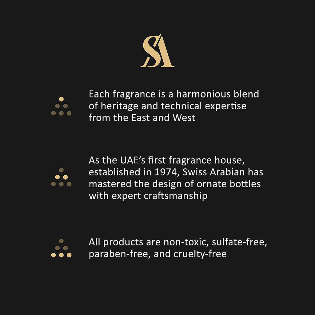Swiss Arabian Layali - Luxury Products From Dubai - Long Lasting And Addictive Personal Perfume Oil Fragrance - A Seductive Signature Aroma - 0.5 Oz