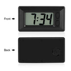 TMISHION LCD Digital Table Car Dashboard Desk Electronic Clock with Date Time Calendar Display for Home Office Car - 3.0 * 1.7 * 0.7 Inch