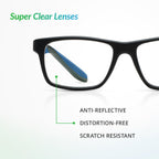 SPORTEX SAV Men's AR4163 Reading Glasses - Flexible, Durable, Lightweight, High-Performance Readers For Men
