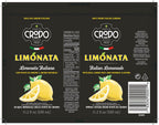 Fonti Di Crodo Limonata, Italian Sparkling Lemonade, 11.2 Oz. Cans (Pack of 24)