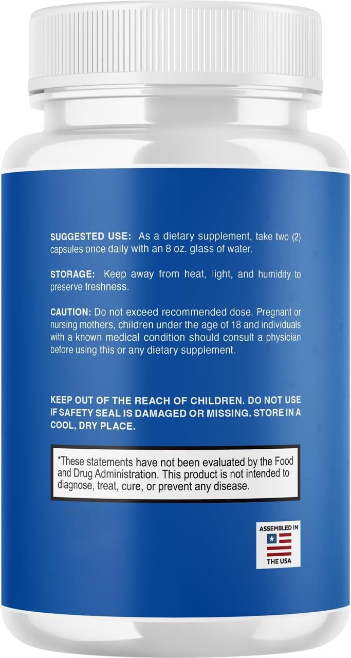 (5 Pack) Glyco Fix Capsules - GlycoFix Advanced Supplement, All Natural Formula to Maintain Healthy Levels, Maximum Strength Daily Formula, Gyco Fix Capsules Reviews - 300 Capsules for 5 Months