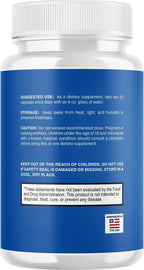 (5 Pack) Glyco Fix Capsules - GlycoFix Advanced Supplement, All Natural Formula to Maintain Healthy Levels, Maximum Strength Daily Formula, Gyco Fix Capsules Reviews - 300 Capsules for 5 Months