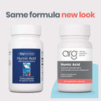 Allergy Research Group Humic Acid - Delivers 750 mg Humic Acid - Supports Detoxification & Immune Response - Membrane Active Formula - 30 Servings - 60 Capsules