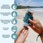All Good Sunscreen - Tinted Mineral Sunscreen for Face & Body - SPF 30, Water Resistant, Coral Reef Friendly, Coconut Oil, Jojoba Oil, Shea Butter, Aloe 3 oz (2-Pack)