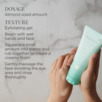 Tatcha The Deep Cleanse | Deep Pore Cleanser & Exfoliating Face Wash to Minimize Excess Oil & Tightens Pores | 150 ml / 5 oz