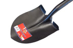 Bully Tools 14-Gauge Round Point Gardening Shovel, Fiberglass Handle