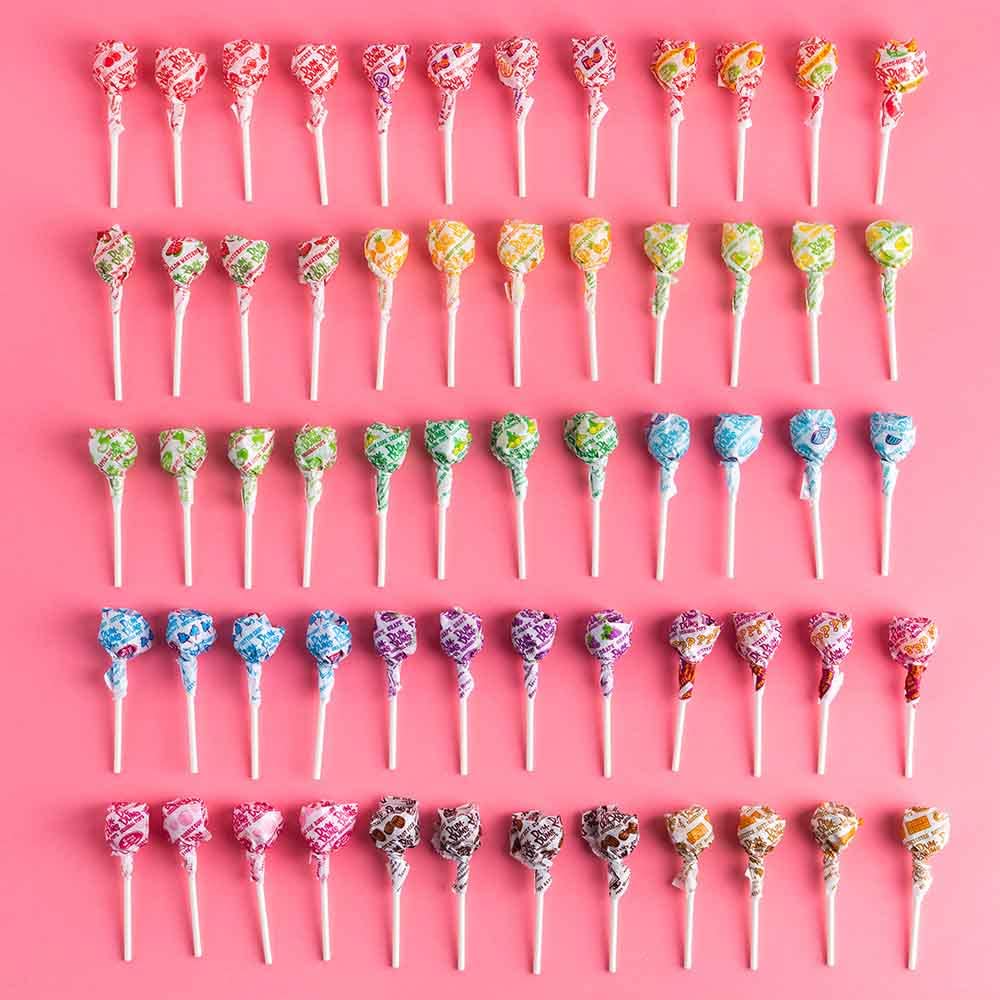 Dum Dums Original Mix 400 ct. Bag - All-Time Classic Flavors, Assorted Suckers in Bulk Candy Bag, Individually Wrapped Lollipops - Bulk Halloween Lollipops for Handing Out