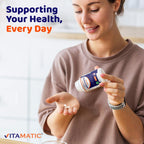 Vitamatic Benfotiamine 300 mg 90 Vegetarian Capsules - Also Called Fat Soluble Vitamin B1 (90 Count (Pack of 1)) (3 Bottles)