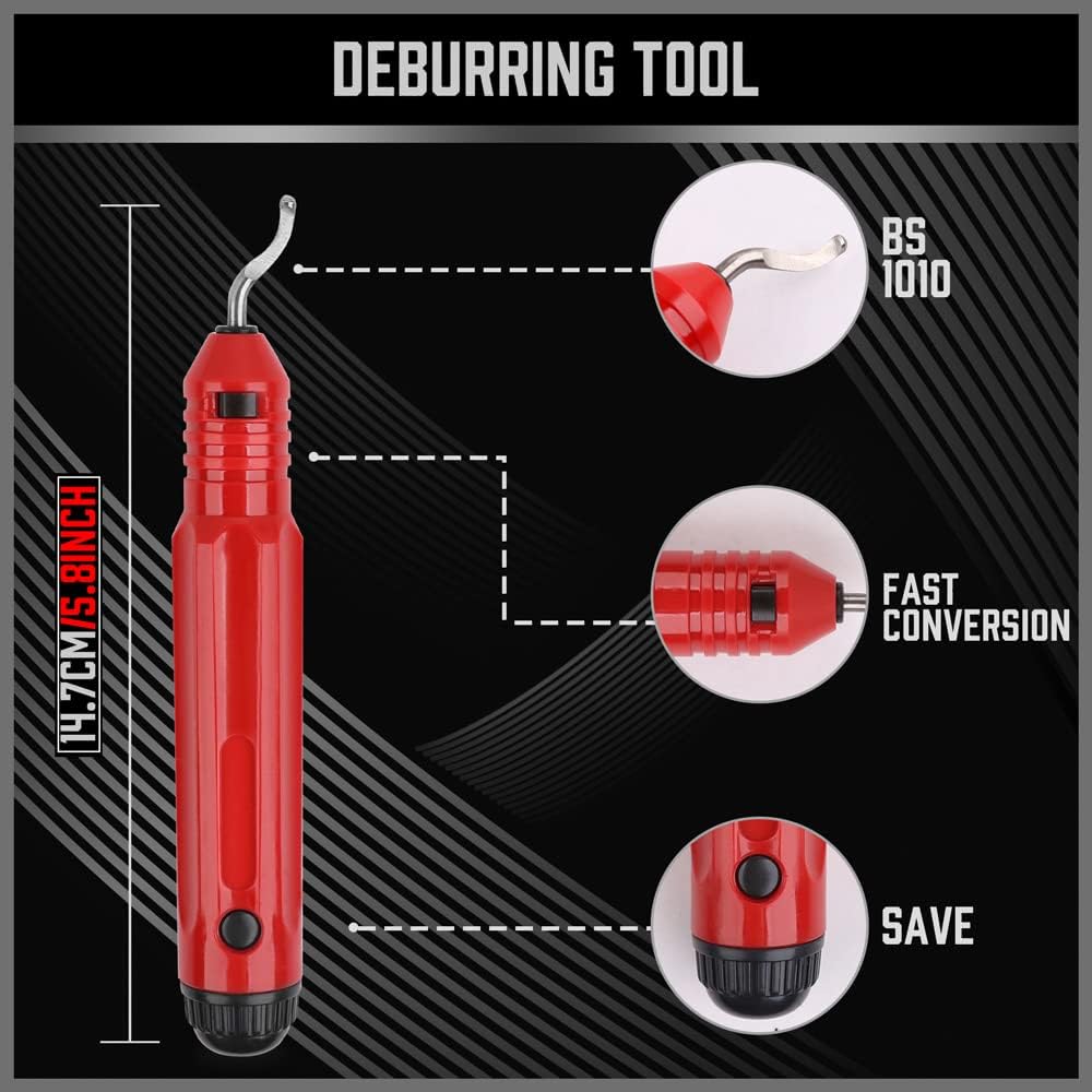 Ultimate Tube Cutter Set - Heavy Duty Pipe Cutter 3/16"-2" OD, Mini Tube Cutter 1/8"-7/8", Deburring Tool - for Copper, Aluminum, PVC Pipes - High-Quality Cutting & Deburring Tools for Professionals