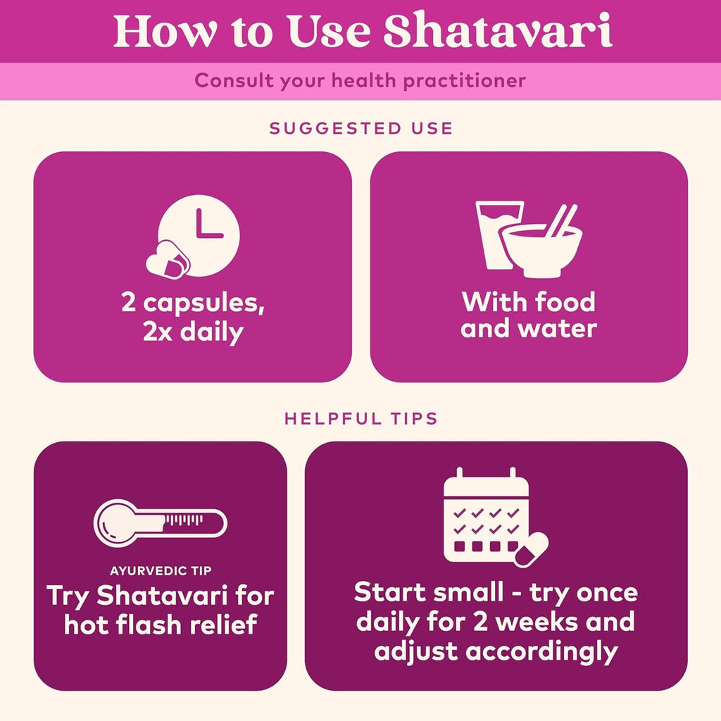 ORGANIC INDIA Shatavari Capsules - Herbal Supplement, Supports Hormonal Balance, Immune System Support, Vegan, Gluten-Free, USDA Organic, Supports Reproductive Health - 180 Capsules