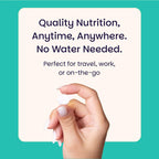 EZ Melts Dissolvable Vegan Vitamin D3 + K2 5,000 IU - Bone & Heart Health Support - Immune Function Support - No Artificial Flavors - Non-GMO - Green Apple - 180 Dissolvable Tablets (180 Servings)