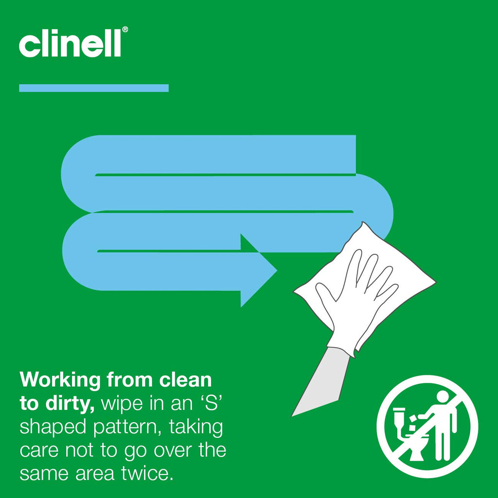 Clinell Universal Sanitising Wipes - Pack of 40