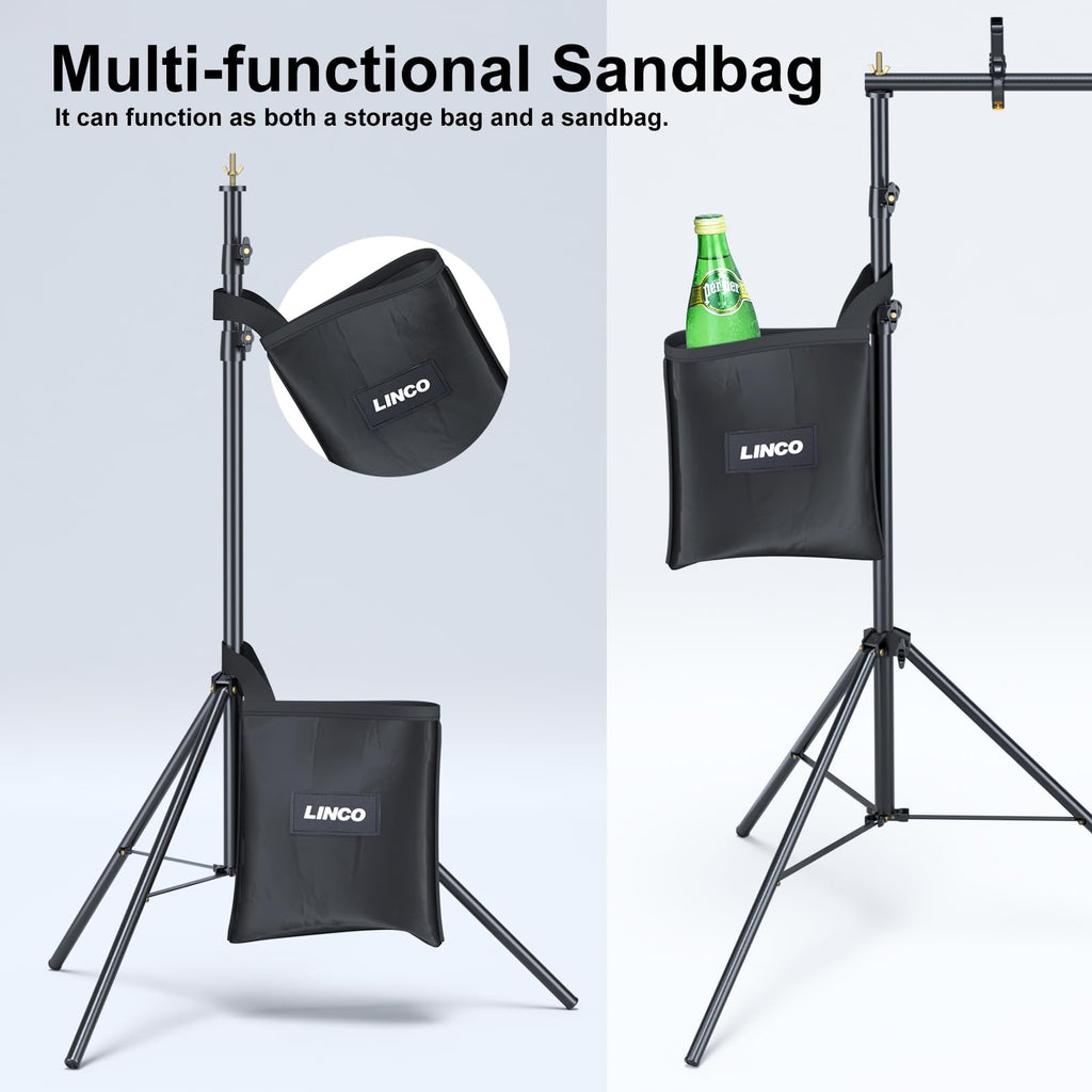 Linco Lincostore Backdrop Stand Kit 10x7ft for Photography