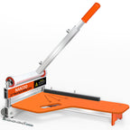 NAACOO Laminate/Vinyl Floor Cutter, 13” Vinyl Plank Cutter with Wheel – Just 1 Step Meet Angle&Length Cutting, Flooring Tools - Cuts Laminate Floor, Engineer Wood, LVP/T, VCT, SPC, WPC