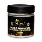 Royal Kitchen Cast Iron & Carbon Steel Seasoning Conditioner 2-IN-1 | Effective For Restoring, Protecting & Conditioning Blackstone Griddle, Cast Iron and Dutch Oven Cookware Food Safe and easy to use conditioner (15.3 Ounce (Pack of 1))