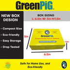 Green Pig Septic Tank Treatment Pucks – Enzyme & Bacteria-Based Treatment for Preventative Septic Maintenance, Helps Reduce Odors & Buildup, 2-Year Supply (12 Pucks)
