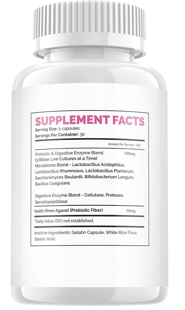 FemiPro Supplement - Probiotic Femi Pro Pills, FemiPro 24 Hour Support Microbiome Probiotic Urinary Control Health, Femie Pro Reviews (5 Pack - 300 Capsules)