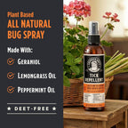 Grandpa Gus's Natural Tick and Mosquito Repellent Spray, DEET-Free, Plant-Based, Up to 8 Hours, Safe for Kids When Used as Directed, 4 oz 2 Pack