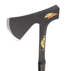 ESTWING Camper's Axe - 26" USA Made Special Edition Camping Ax with All Steel Construction & Shock Reduction Grip - E45ASE