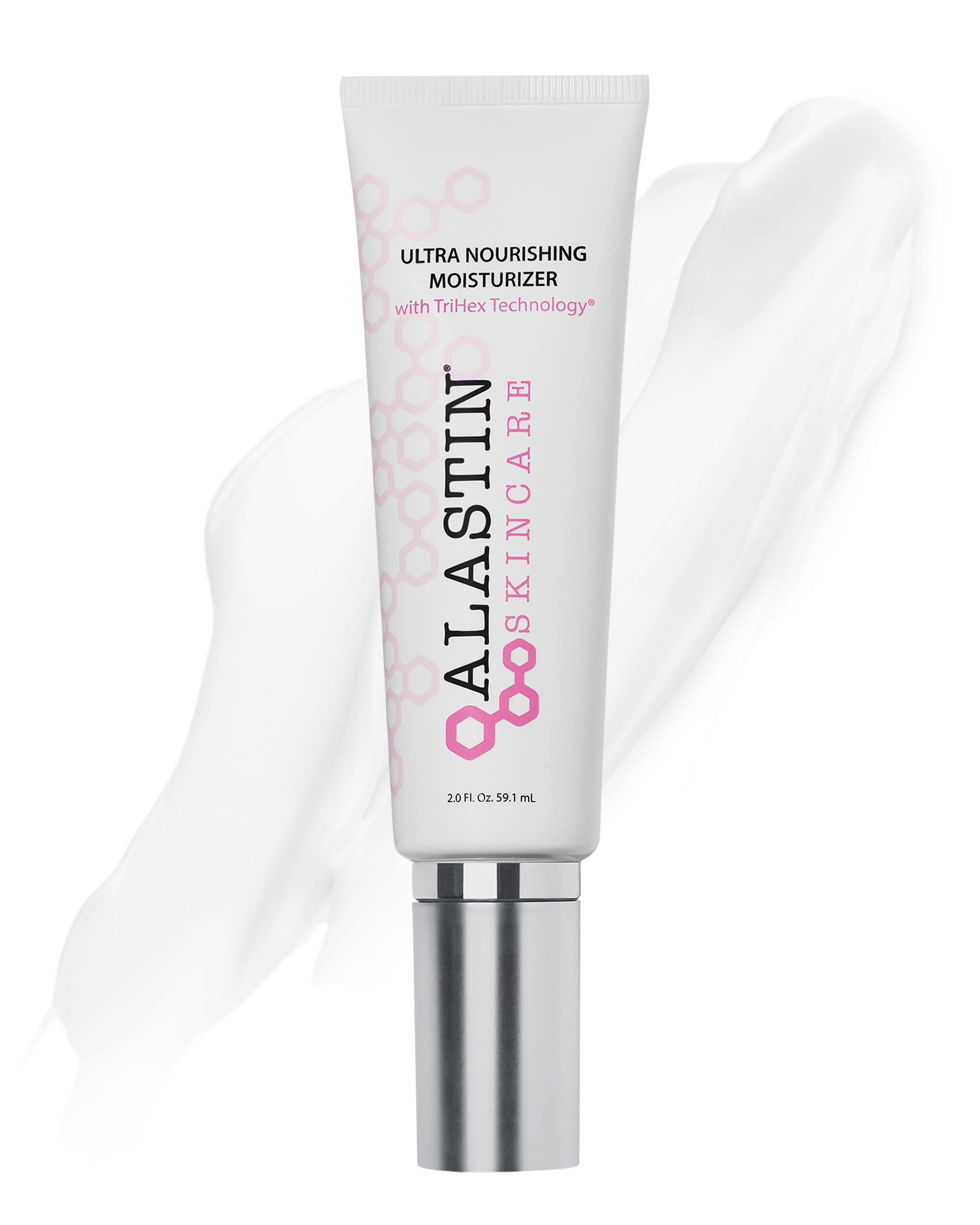 ALASTIN Skincare Ultra Nourishing Face Moisturizer Cream (2 oz) | Daily Hydrating Lotion For Dry Skin | Supports New Collagen & Elastin Production