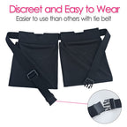Breathable Drain Holder After Tummy Tuck Mastectomy Drainage Quick Dry Pouch Belt Supplies Mesh Nephrostomy Shower Bag for JP Drains Bulb Breast Post Surgery Black
