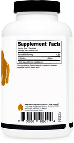 Primal L-Citrulline Capsules (180 Capsules / 1,500 mg Per Serving) | Premium L-Citrulline Supplement