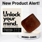 MYCOMedix Neuro-Cubes Lion’s Mane Mushroom Gummies, Focus & Memory Support Dietary Supplement, 60 Count