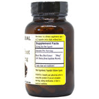 Barlowe's Herbal Elixirs Black Maca | Peruvian Maca Root Extract | 700 mg per Capsule | 60 Veggie Capsules (Vegan, Kosher, Halal) | | Glass Bottle | Third Party Tested