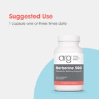 ARG Berberine 500 - 500 mg Berberine HCl - Metabolic & Blood Glucose Support - AMPK Activation Formula - Non-GMO Botanical Extract - 90 Servings - 90 Capsules